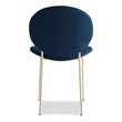 small breakfast nook table and chairs Edloe Finch Dining Chair Dining Room Chairs Fabric color: Blue Contemporary