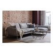 long couch with chaise Edloe Finch Sectional Sofa Sofas and Loveseat Fabric color: Fulton grey Contemporary