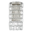 on the wall lamp ELK Home Sconce Wall Sconces Polished Nickel, Clear Modern / Contemporary