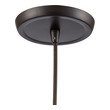 ceiling lamp set ELK Lighting Mini Pendant Oil Rubbed Bronze Transitional