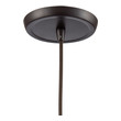 ceiling lamp set ELK Lighting Mini Pendant Oil Rubbed Bronze Transitional