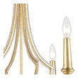 5 chandelier light ELK Lighting Chandelier Parisian Gold Leaf Traditional