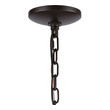 black bedroom pendant lights ELK Lighting Pendant Oil Rubbed Bronze, Satin Brass Modern / Contemporary