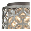 in wall sconce ELK Lighting Sconce Weathered Zinc, Matte Silver Traditional