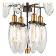 at home chandeliers ELK Lighting Chandelier Oil Rubbed Bronze, Antique Brass Traditional