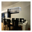 light chandelier for bedroom ELK Lighting Chandelier Polished Chrome Modern / Contemporary