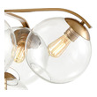 small chandelier lights ELK Lighting Chandelier Satin Brass Modern / Contemporary