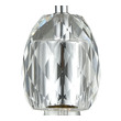 brass ceiling light pendant ELK Lighting Mini Pendant Polished Chrome Modern / Contemporary
