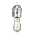 brass ceiling light pendant ELK Lighting Mini Pendant Polished Chrome Modern / Contemporary