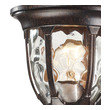 lowes lamp post lights ELK Lighting Sconce Regal Bronze Traditional