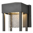 brass glass wall sconce ELK Lighting Sconce Matte Black Modern / Contemporary