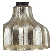 metal bell pendant light ELK Lighting Mini Pendant Oiled Bronze Transitional