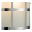 2 light wall lamp ELK Lighting Sconce Polished Stainless Modern / Contemporary