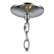 hanging ceiling light with remote ELK Lighting Pendant Polished Chrome Modern / Contemporary