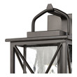 chrome sconce with shade ELK Lighting Sconce Matte Black Traditional