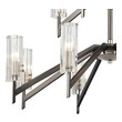 6 light chandelier modern ELK Lighting Chandelier Black Nickel, Polished Nickel Modern / Contemporary