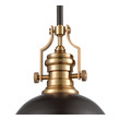 pendant light how to install ELK Lighting Pendant Oil Rubbed Bronze, Satin Brass Transitional