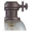 modern outdoor pendant lighting ELK Lighting Mini Pendant Oiled Bronze Transitional