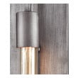 brushed nickel wall lamp ELK Lighting Sconce Weathered Zinc Modern / Contemporary