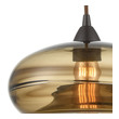 3 light mini pendant ELK Lighting Mini Pendant Oil Rubbed Bronze Modern / Contemporary