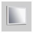 cheap led mirror Eviva Glossy White