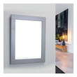 mirror tiles for bathroom wall Eviva Mirrors Grey Transitional