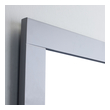 mirror tiles for bathroom wall Eviva Mirrors Grey Transitional