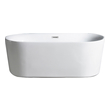 freestanding bathtub brands Eviva White