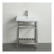 70 bathroom vanity top single sink Eviva bathroom Vanities Stainless Steel Transitional/Modern 