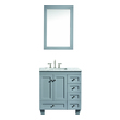 bathroom vanity only Eviva bathroom Vanities Gray/ Chilled Grey Transitional/Modern 