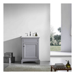 small bathroom vanity with sink ideas Eviva bathroom Vanities Gray (Chilled Grey) Traditional/ Transitional