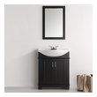 30 vanity lowes Fresca Bathroom Vanities Black