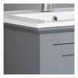 affordable modern bathroom vanities Fresca Gray