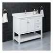 40 vanity with sink Fresca White