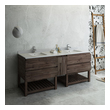 antique sink vanity Fresca Bathroom Vanities Acacia Wood