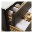beige bathroom cabinets Fresca Acacia Wood