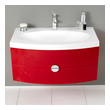bathroom vanity modern design Fresca Red Modern