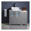 lowes bath cabinets Fresca Gray