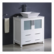 bathroom vanities with tops clearance Fresca White Modern