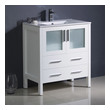 bathroom vanities with tops clearance Fresca White Modern