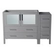 small bathroom sink and cabinet Fresca Gray