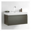 vanity sets near me Fresca Bathroom Vanities Gray Oak Modern