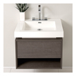affordable bathroom cabinets Fresca Gray Oak Modern