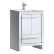 bathroom cabinet replacement Fresca White Modern