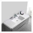 small bathroom vanity with sink ideas Fresca Glossy Gray