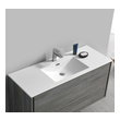 40 inch bathroom vanity with sink Fresca Ocean Gray
