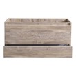 dark grey bathroom cabinets Fresca Rustic Natural Wood