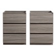 bathroom top cabinets Fresca Gray Wood