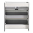 30 inch bathroom vanity with drawers Fresca Gray