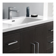 bathroom double sink cabinets Fresca Dark Gray Oak